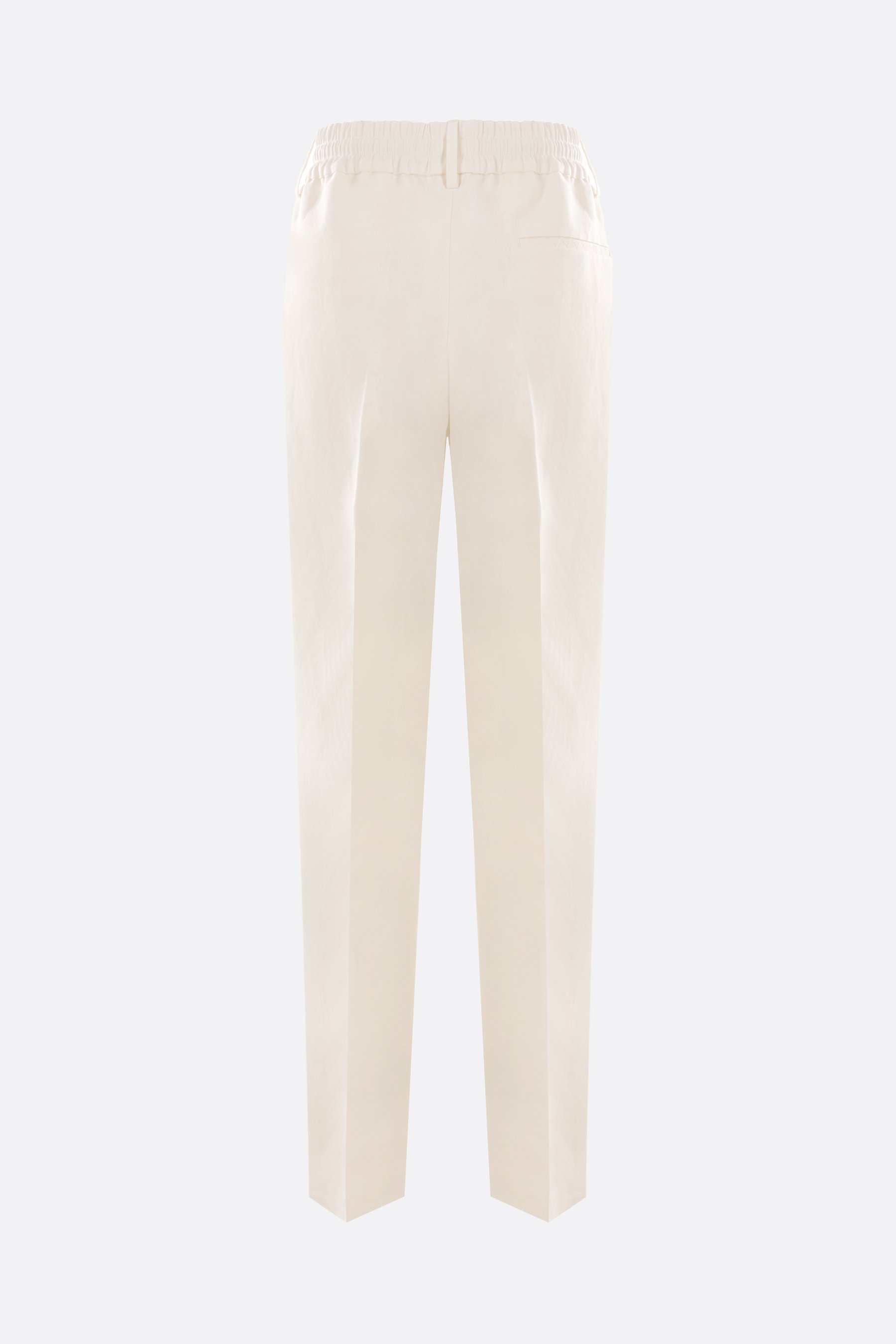 BURBERRY pantalone loose-fit in tela Prezzo Ridotto