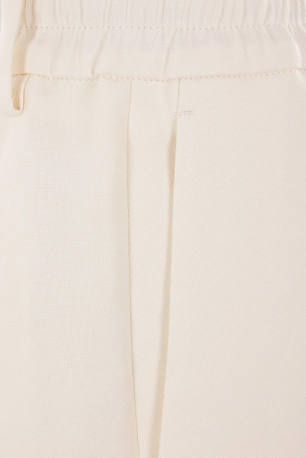 BURBERRY pantalone loose-fit in tela Prezzo Ridotto