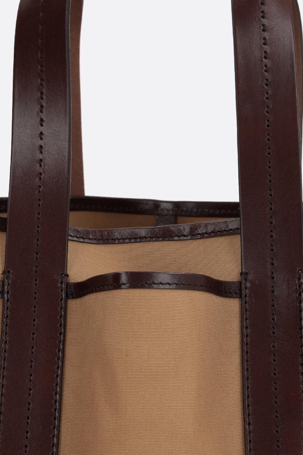 MAX MARA borsa tote Giardiniera in canvas Sottocosto