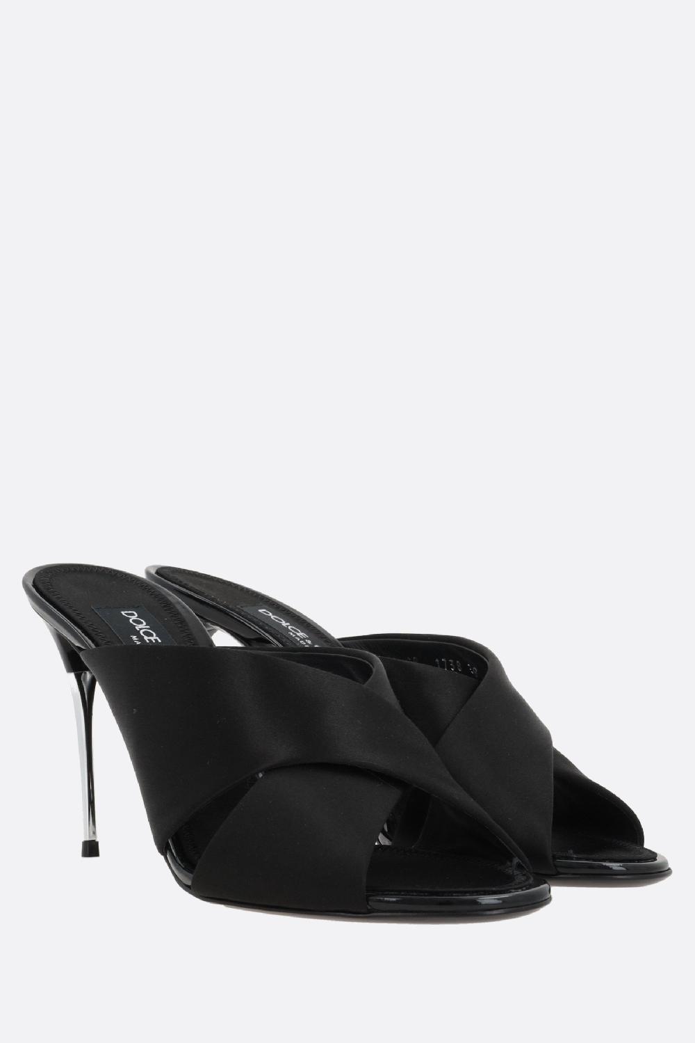 DOLCE & GABBANA sandalo mule Keira in raso Hotsell