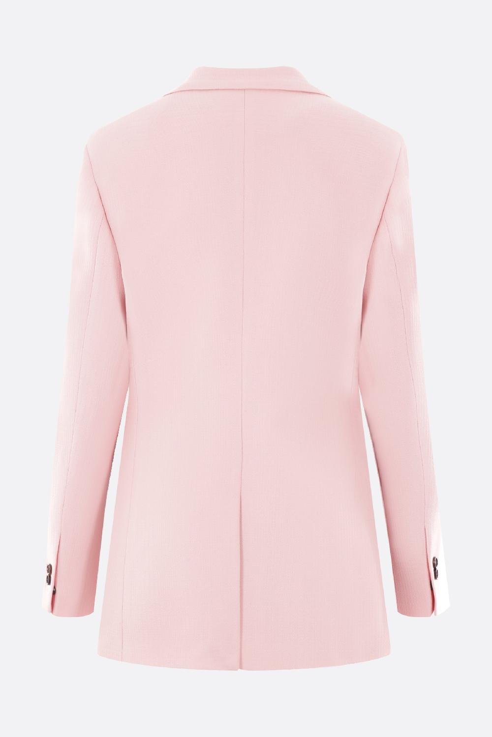 BURBERRY giacca monopetto in lana Saldi Di Fabbrica