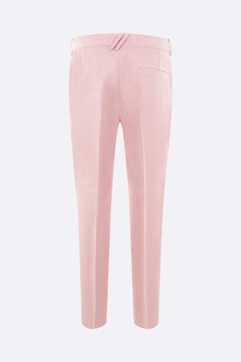 BURBERRY pantalone in lana Sconto