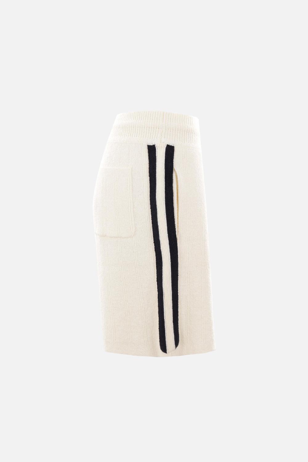 GOLDEN GOOSE DELUXE BRAND pantalone corto in spugna Journey Italy