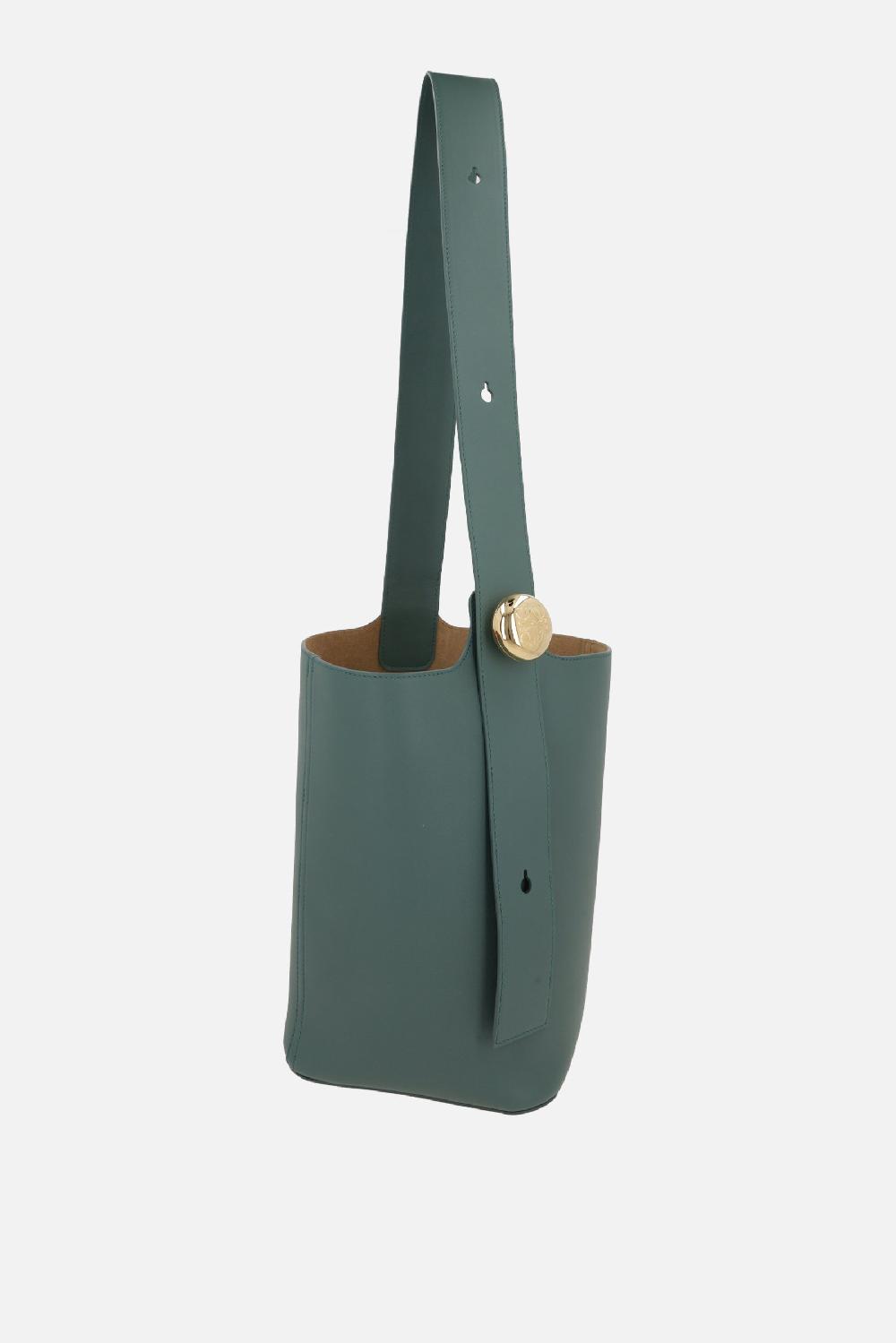 LOEWE borsa a secchiello Pebble media in pelle liscia Promozione