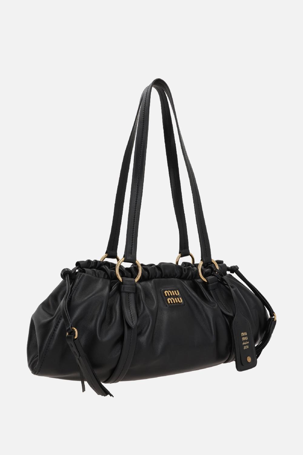MIU MIU borsa a mano Joie in nappa Spedizione Gratuita