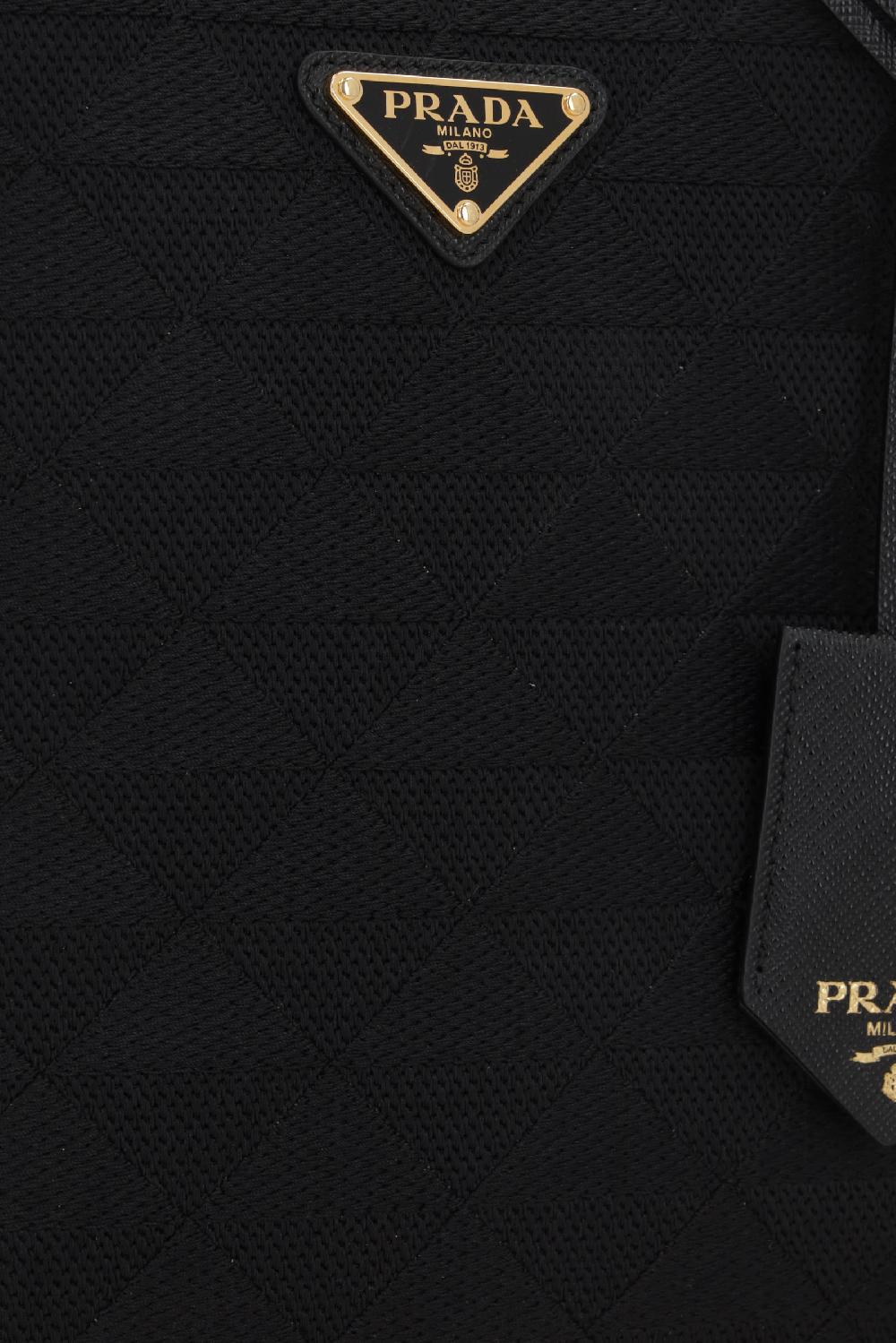 PRADA borsa tote Prada Symbole small in jacquard Promozione Limitata
