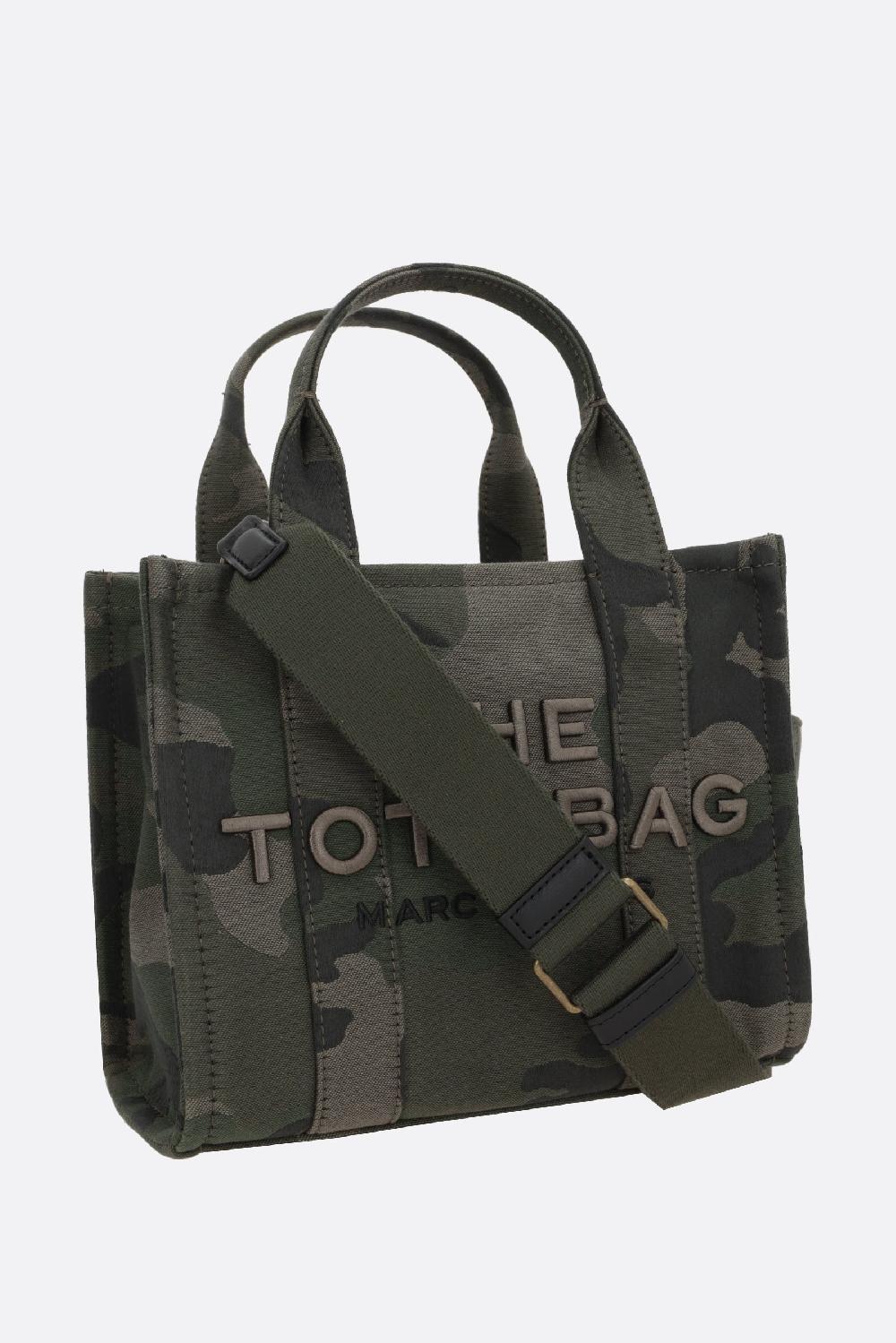 MARC JACOBS borsa tote The Camo Jacquard Small in canvas Affare Del Giorno
