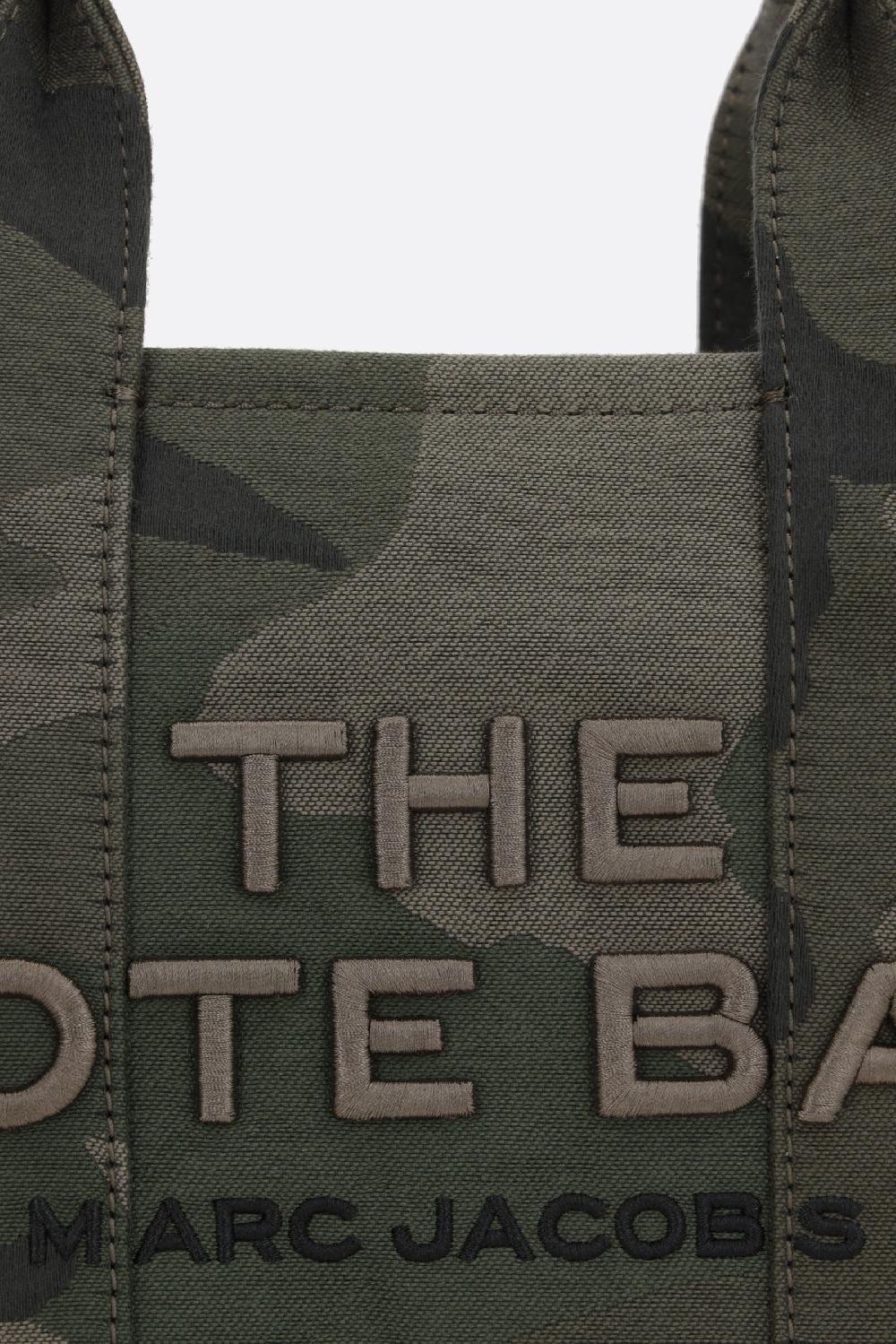 MARC JACOBS borsa tote The Camo Jacquard Small in canvas Affare Del Giorno