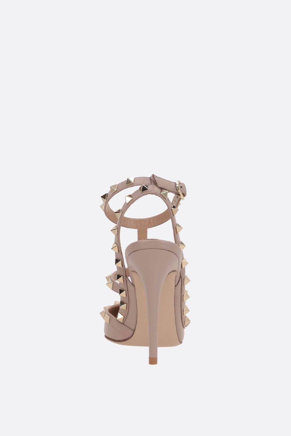 VALENTINO GARAVANI slingback Rockstud in pelle liscia Novità