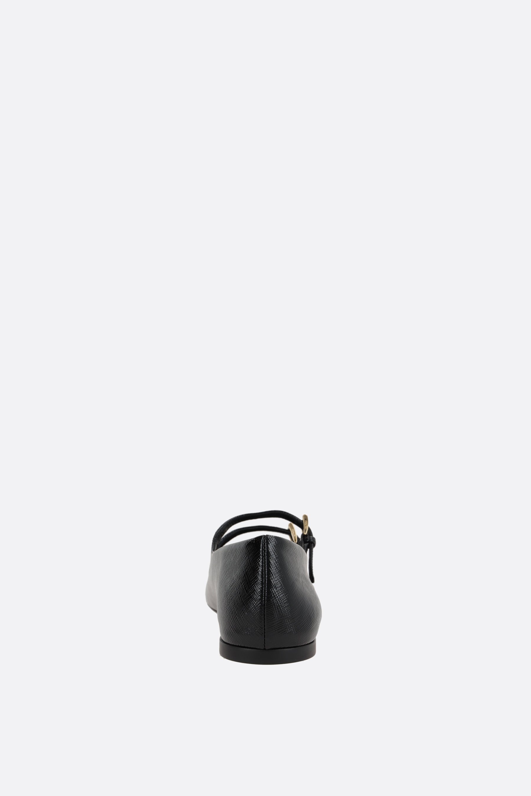 PRADA ballerina in pelle Saffiano Presa