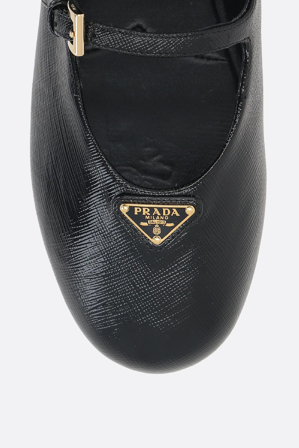 PRADA ballerina in pelle Saffiano Presa