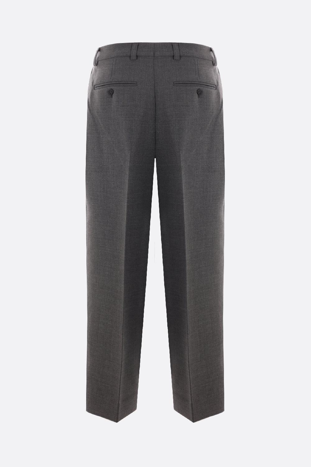 TOTEME pantalone in misto lana con pinces In Saldo