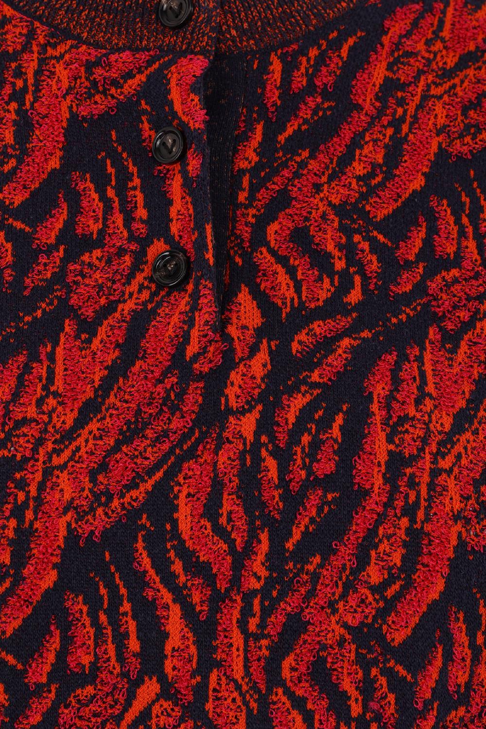 BOTTEGA VENETA pullover a maniche corte in jacquard 2025