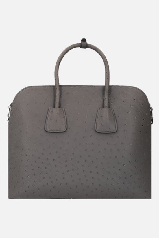 PRADA borsa a mano in pelle di struzzo Negozi Online