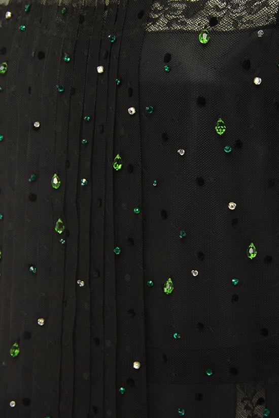 PRADA abito in tulle plumetis e organza Convenienza