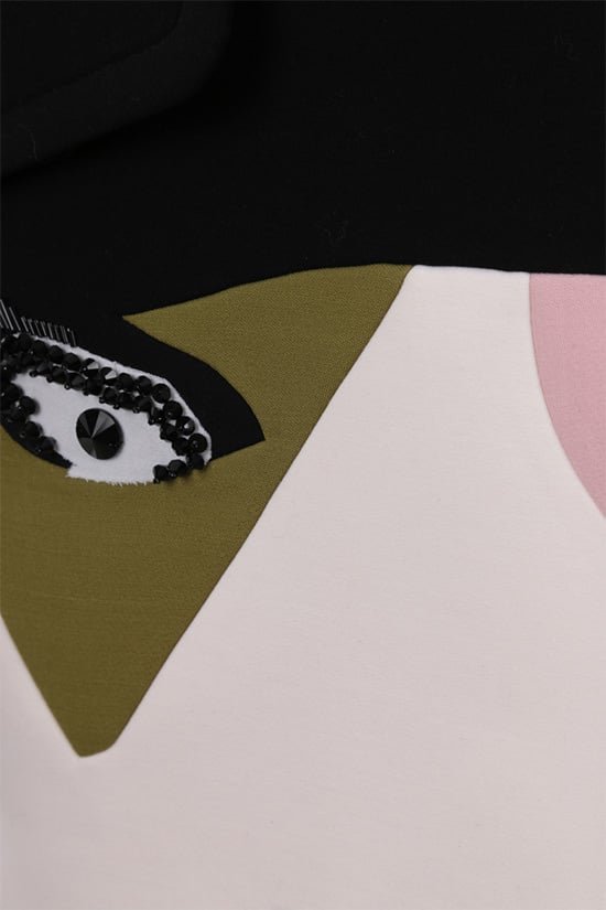 PRADA cappotto monopetto in natté Offerta