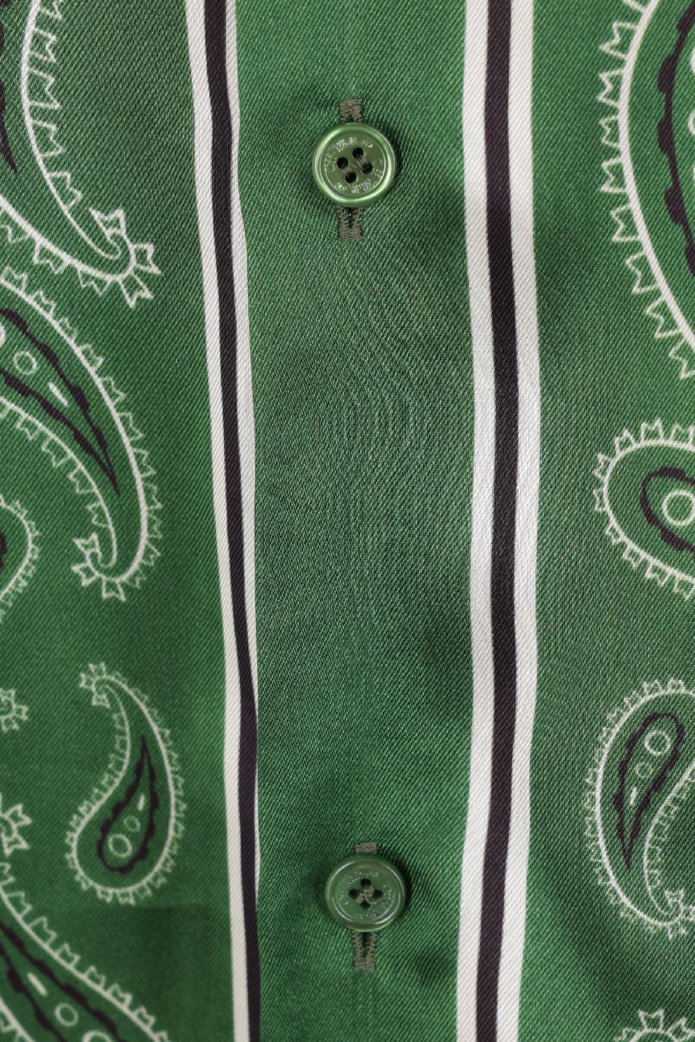 OFF WHITE camicia bowling Bandana in twill Nuovo