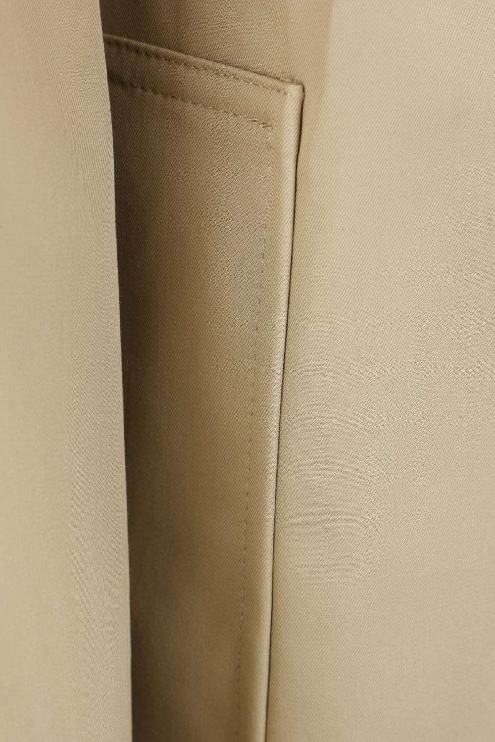 BURBERRY soprabito monopetto in gabardine Qualità