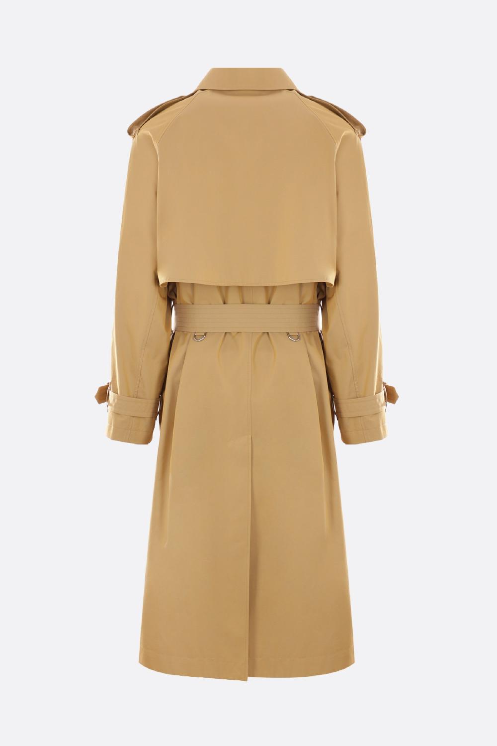 BURBERRY trench doppiopetto in gabardine Pezzi Unici