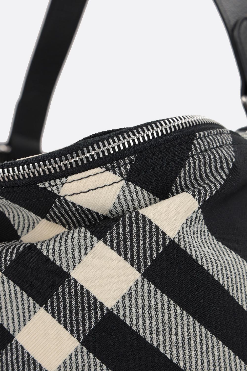 BURBERRY borsa tote in jacquard Check Qualità Garantita