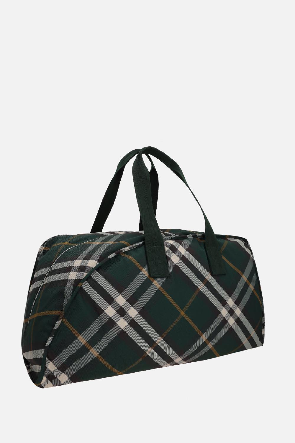 BURBERRY borsa weekend Shield large in nylon Consegna Veloce