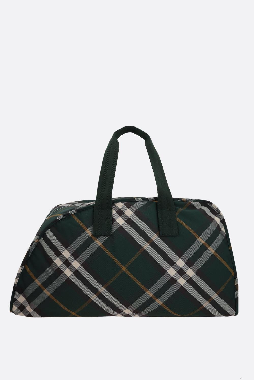 BURBERRY borsa weekend Shield large in nylon Consegna Veloce