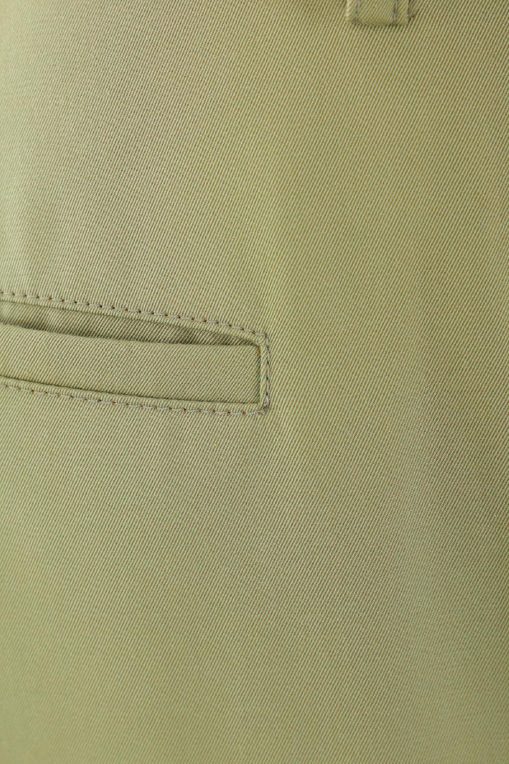 BURBERRY pantalone chino in twill di cotone Fino Al -60%