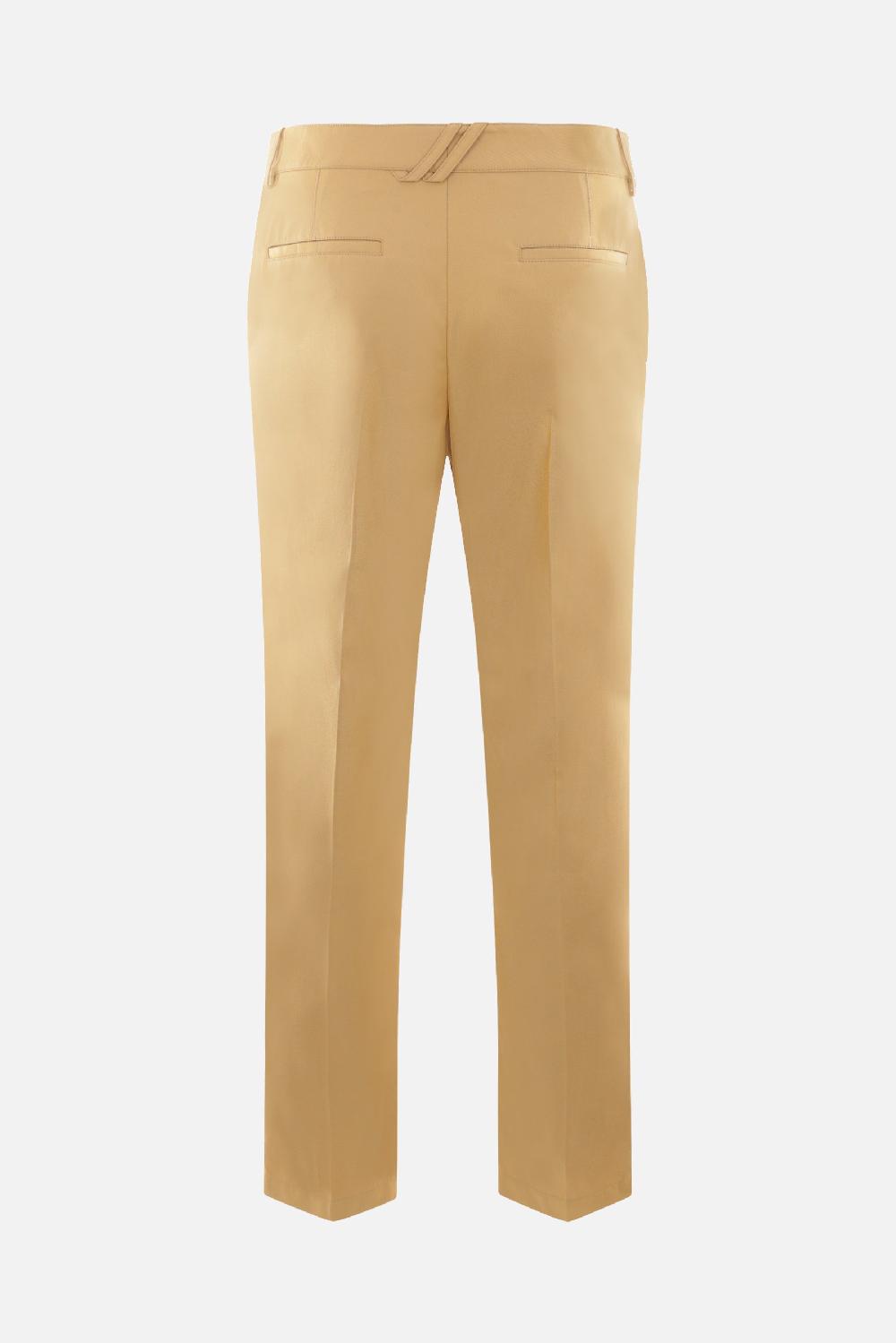 BURBERRY pantalone chino in twill di cotone Sottocosto