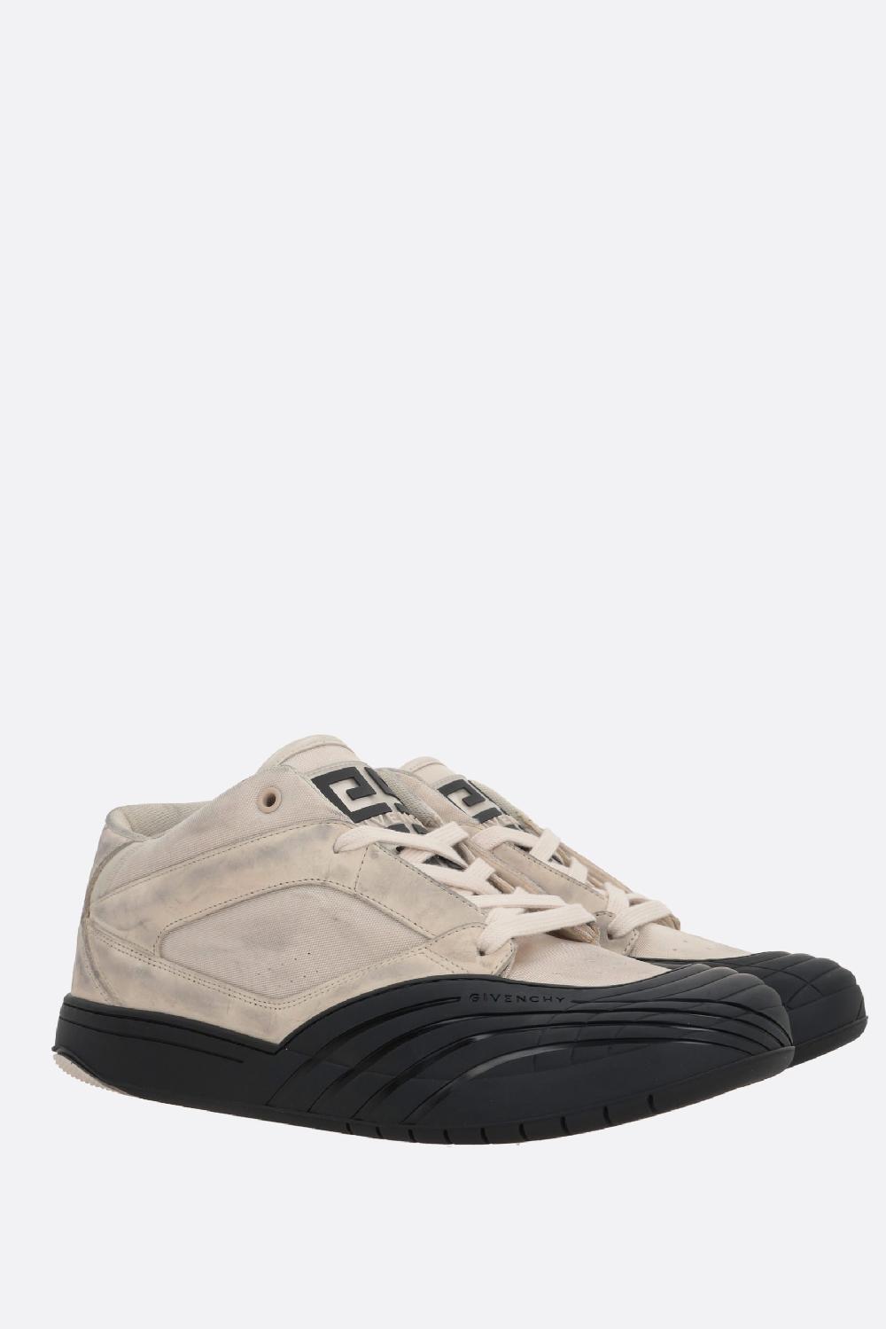 GIVENCHY sneaker Skate in nabuk e nylon vintage In Vendita