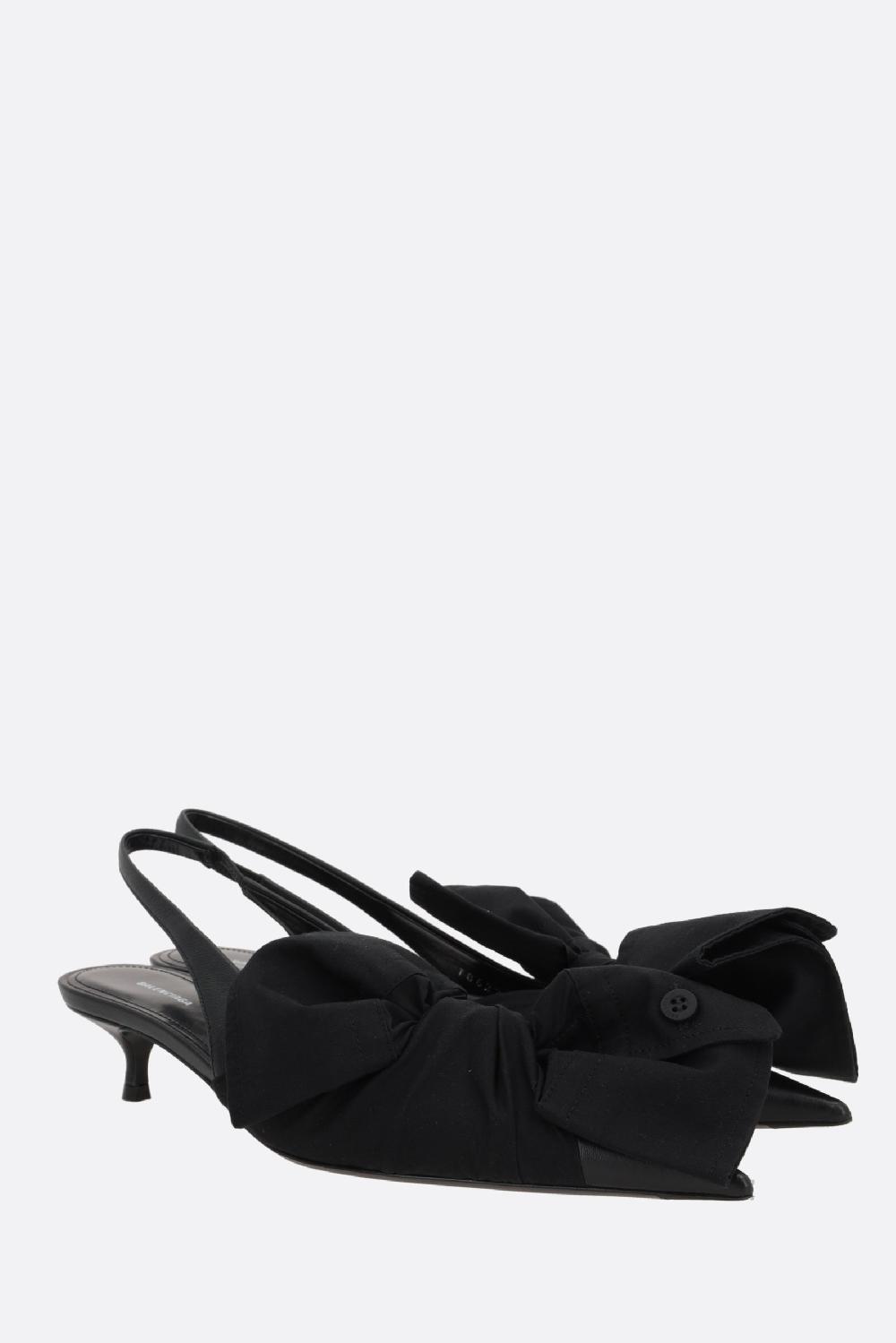 BALENCIAGA slingback Knife Chemise in nappa Nuova