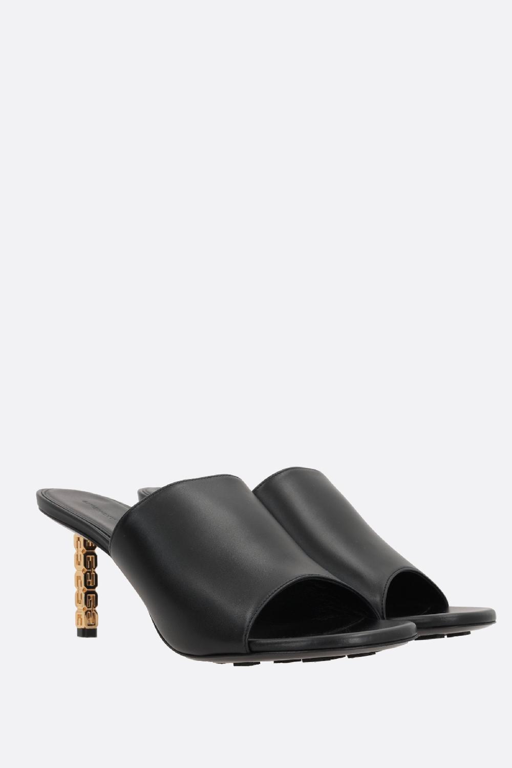 GIVENCHY sandalo G Cube in pelle liscia Italia