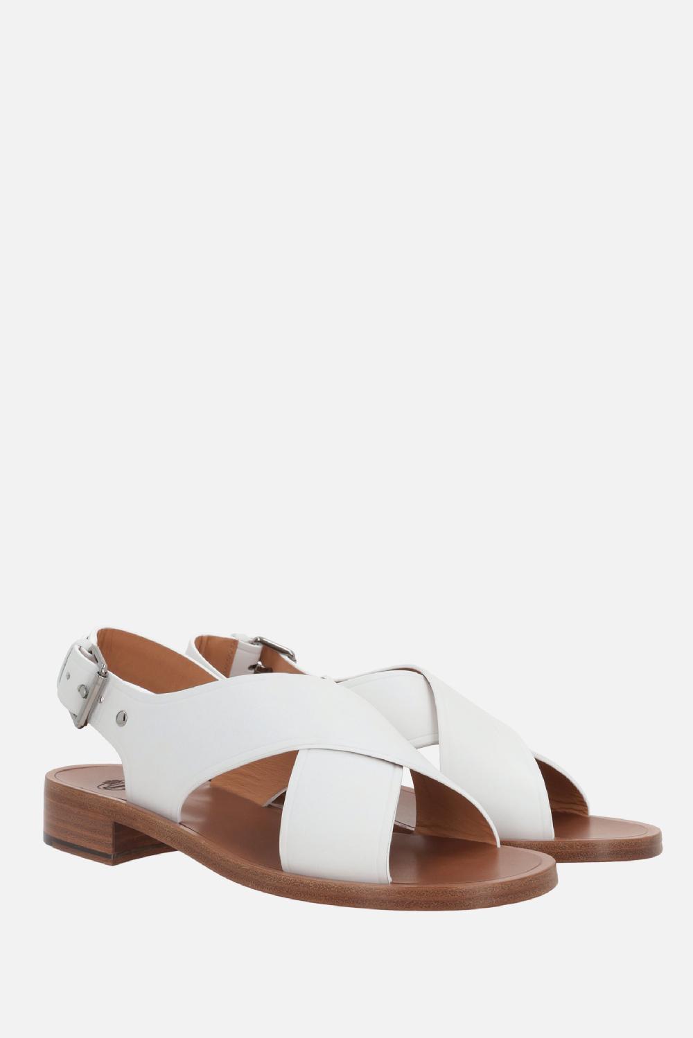 CHURCH'S sandalo flat Rhonda 2 in pelle liscia Saldi