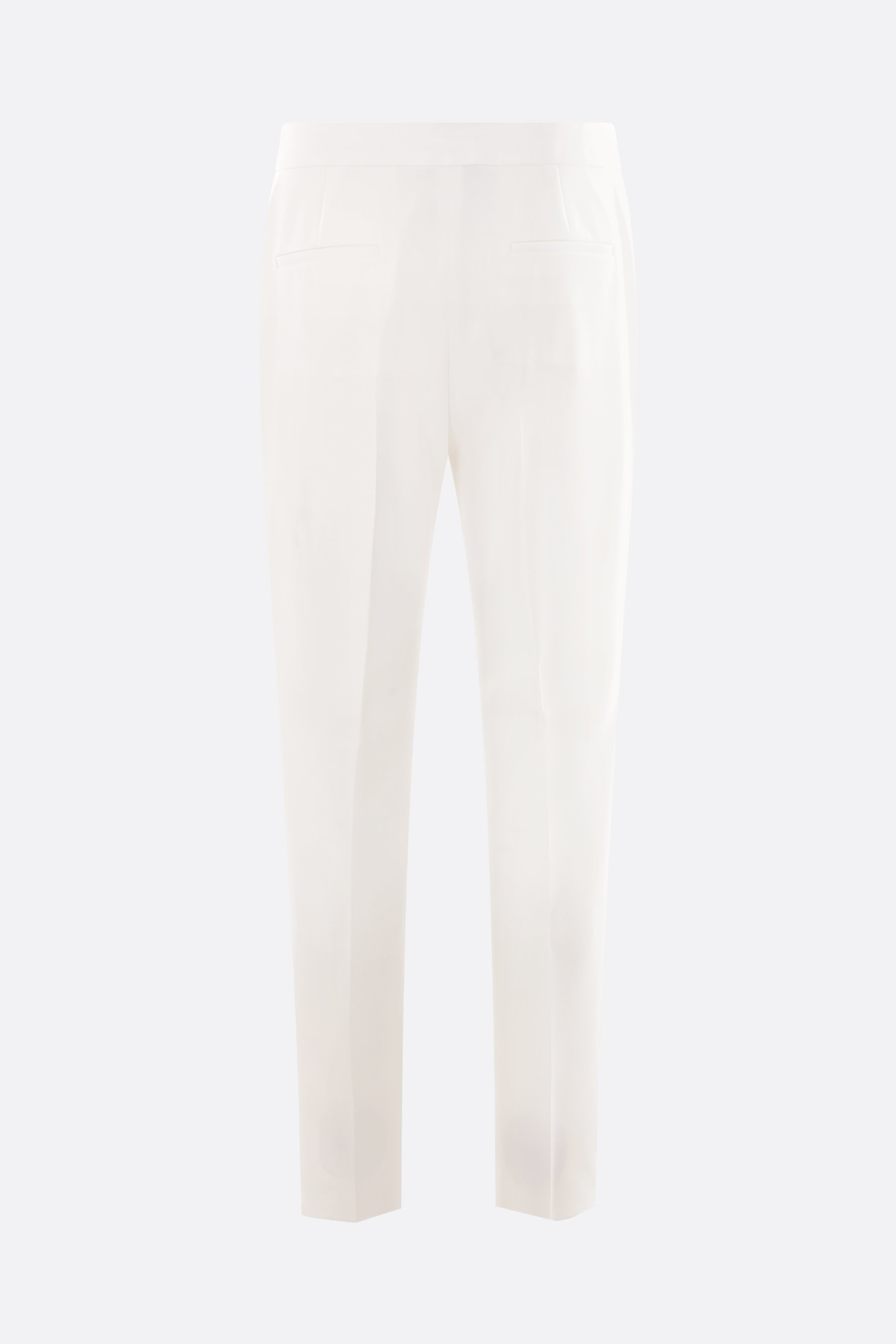 MAX MARA pantalone smoking Idoneo in crepe Saldi Di Fabbrica