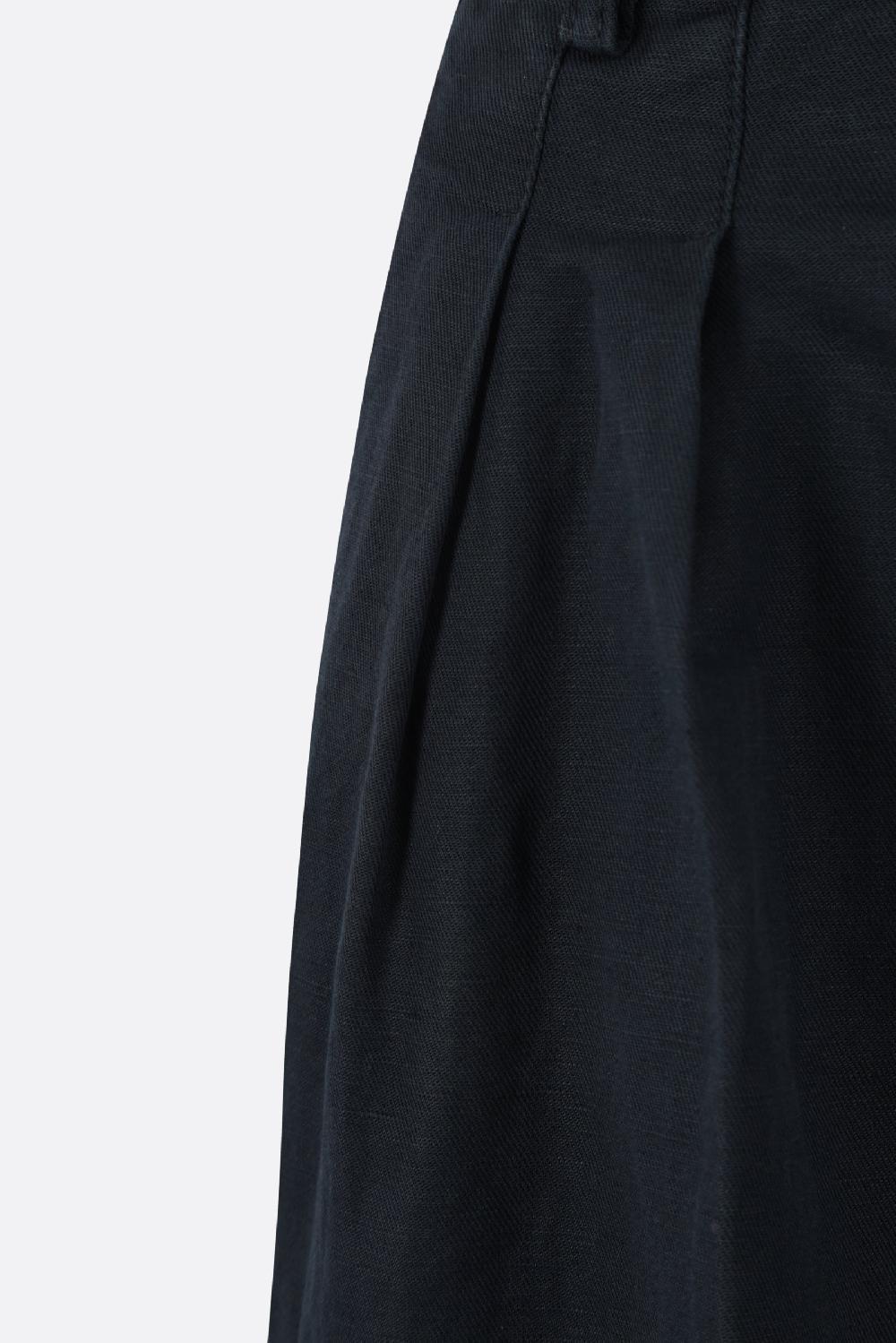 ASPESI pantalone a gamba larga in bull denim Moda