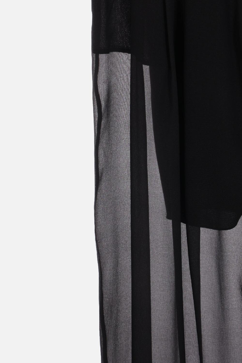 DOLCE & GABBANA pantalone a gamba larga in chiffon Fino al 60% di sconto