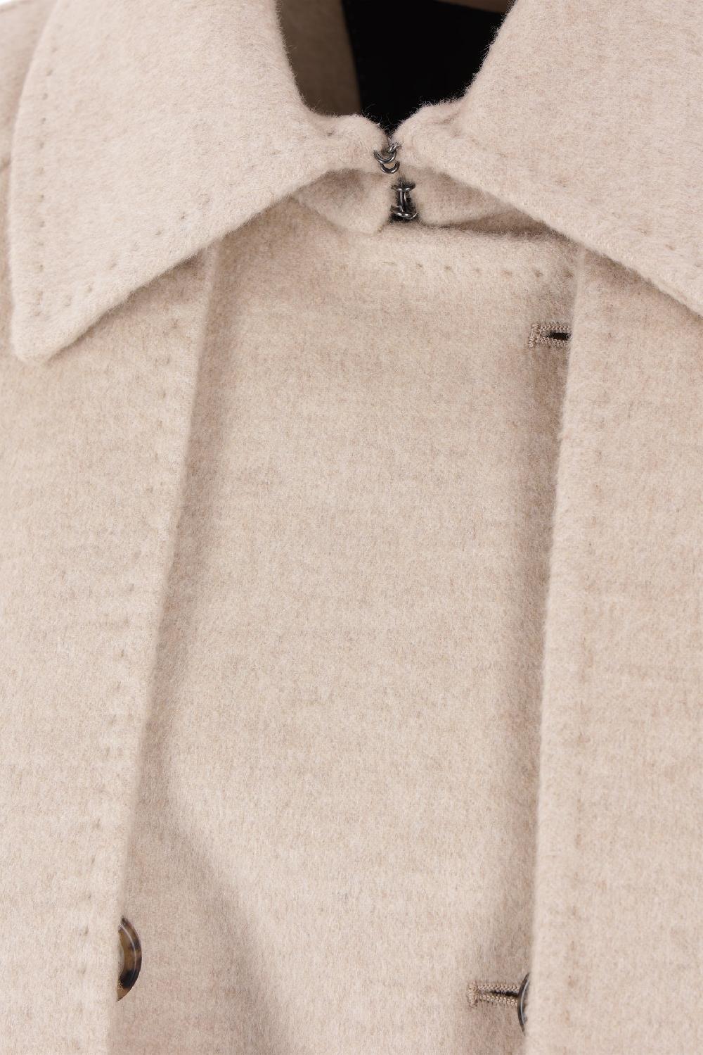 MAX MARA ATELIER cappotto doppiopetto Falcone in cashmere Esporta salva