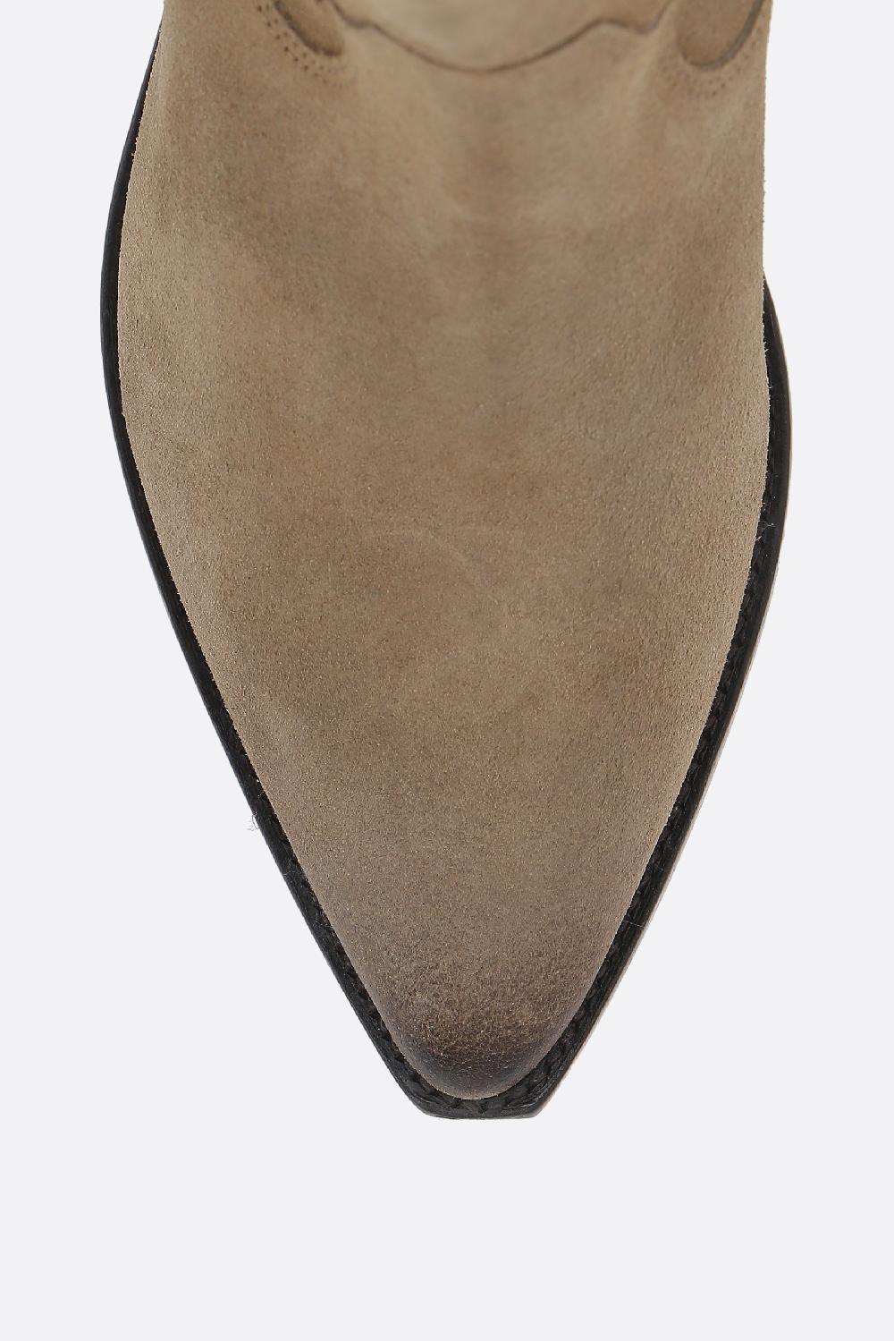 ISABEL MARANT stivaletto texano Duerto in suede Qualità Garantita