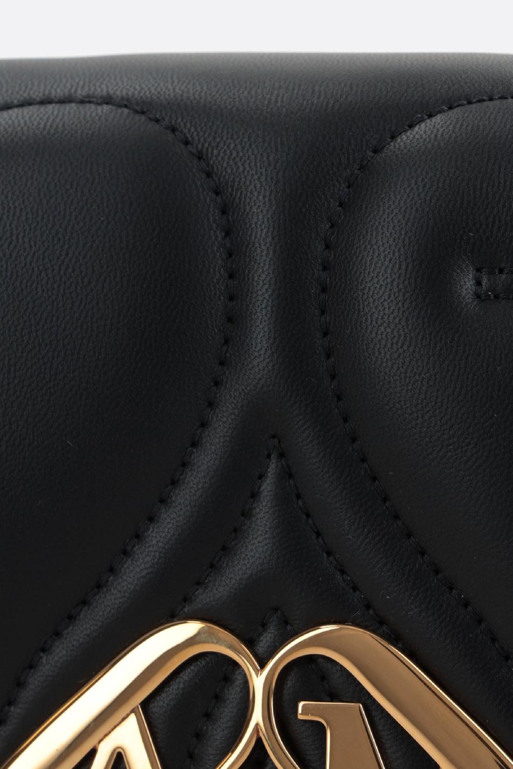 ALEXANDER McQUEEN borsa a spalla The Seal mini in nappa matelassé Novità