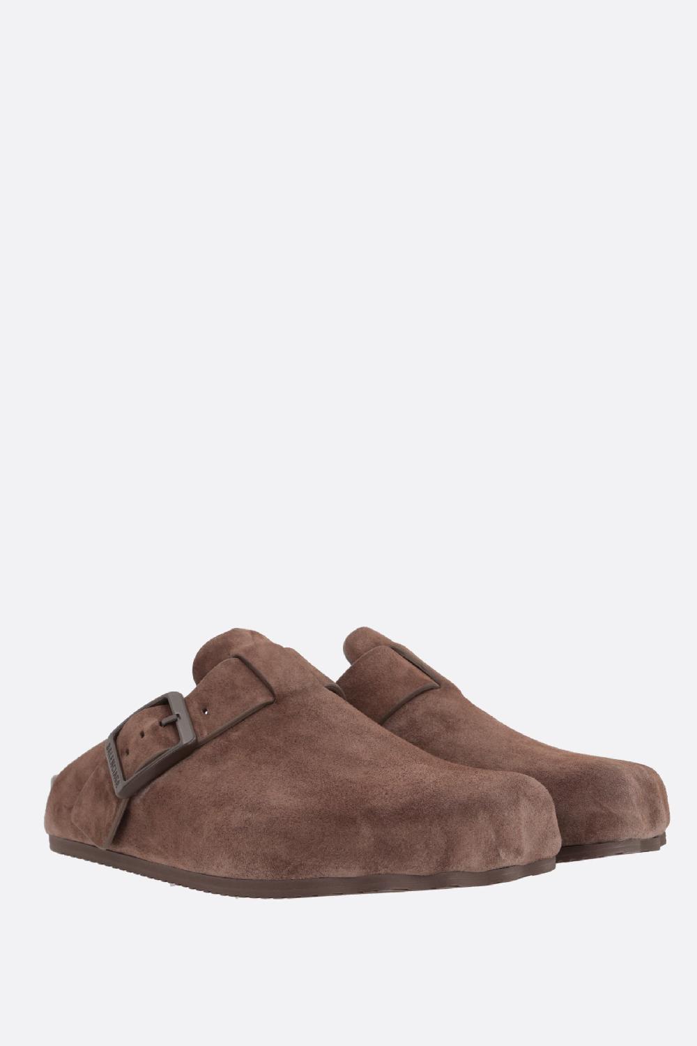 BALENCIAGA mule Sunday in suede Vendita calda