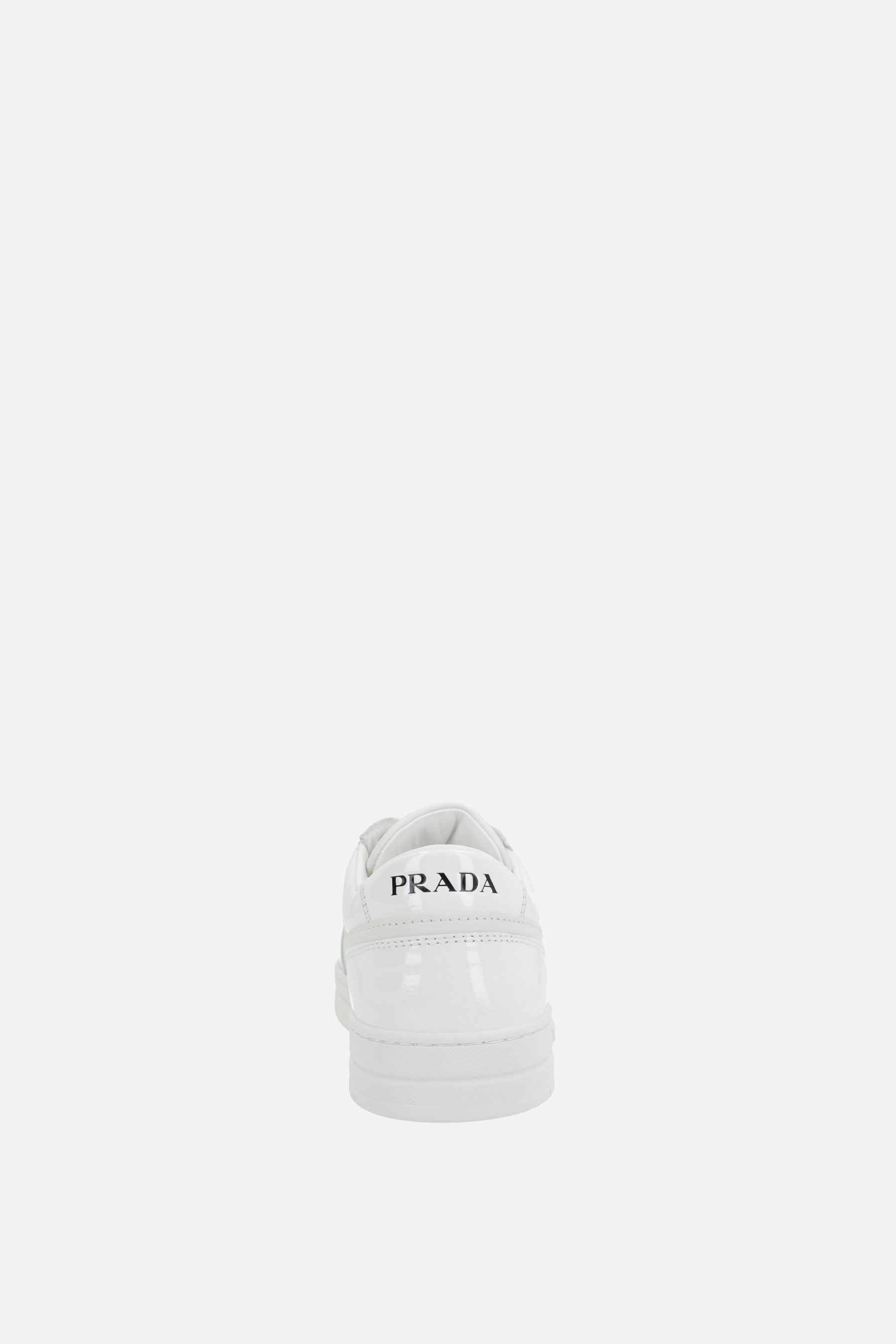 PRADA sneaker Downtown in pelle liscia e naplak Enormi sconti