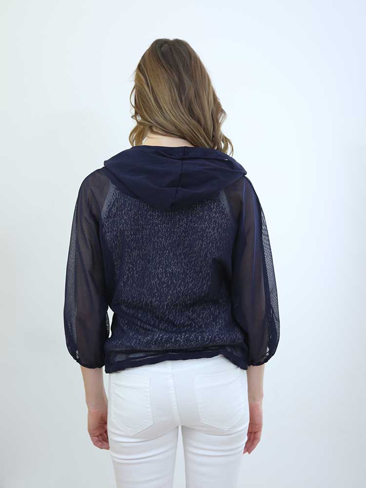 Tricot à Porter BOMBER IN RETE Offerta