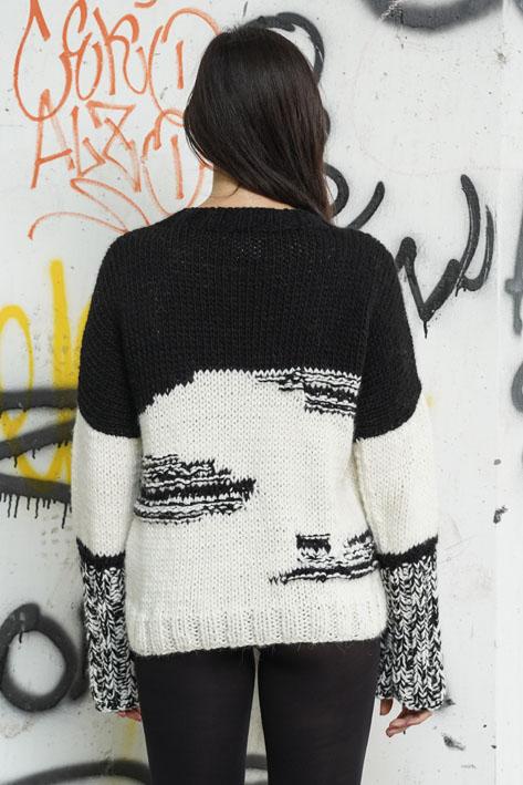 Tricot à Porter Bicolor melange spot Hotsell