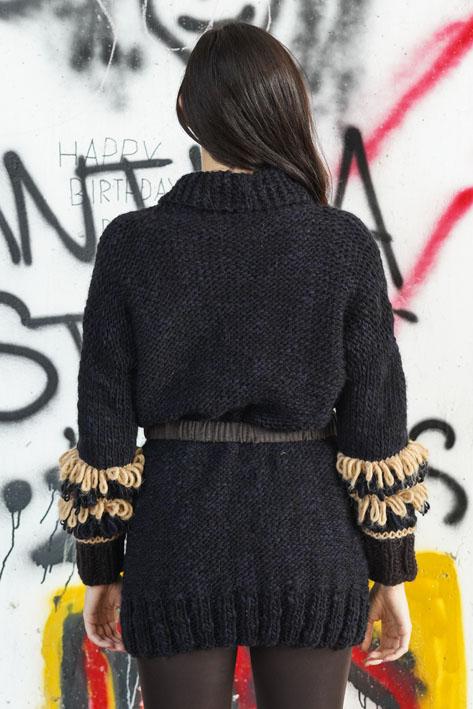 Tricot à Porter Cardigan fringe Saldi Di Fabbrica