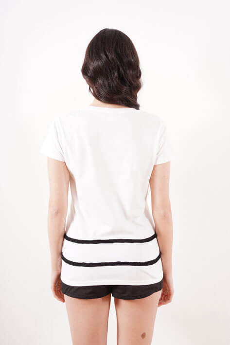 Tricot à Porter Belt t-shirt Nuova