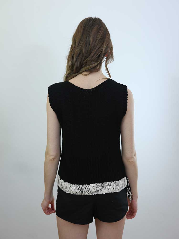 Tricot à Porter GILET FRANGIA DIAGONALE Vendita