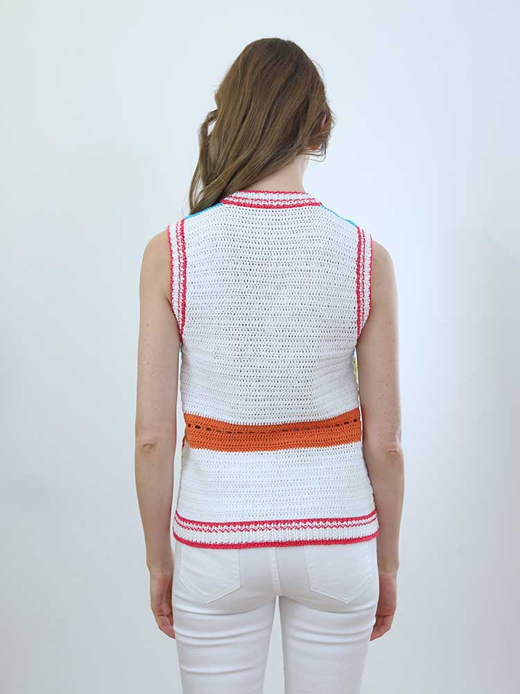 Tricot à Porter GILET SCOLLO V Prezzo Ridotto