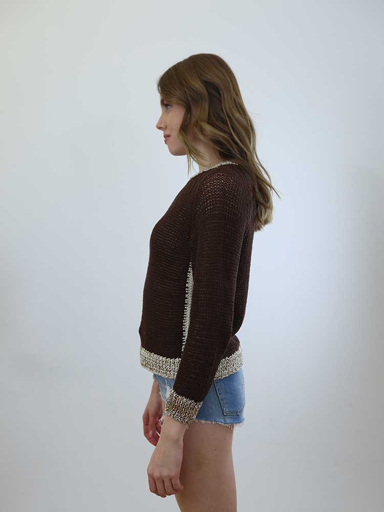 Tricot à Porter MAGLIA CUBETTO FINITURE CROCHET Online