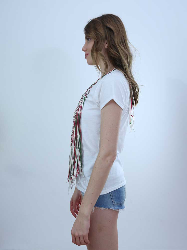 Tricot à Porter T-SHIRT CON APPLICAZIONE CROCHET Negozio