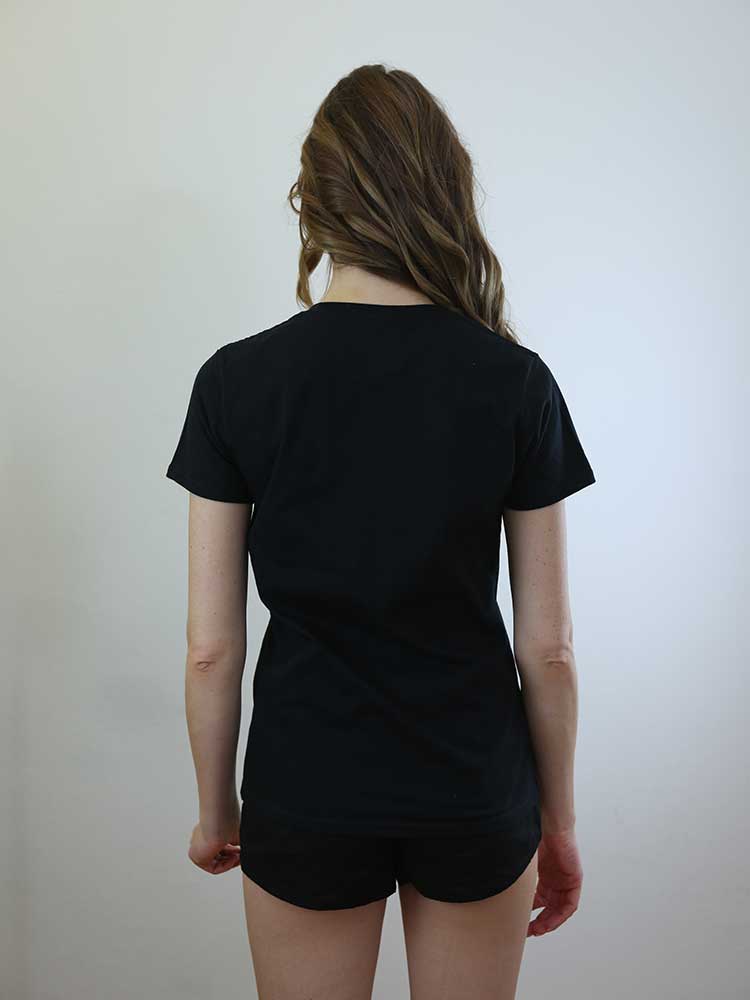 Tricot à Porter T-SHIRT SCOLLO GIRO CON APPLICAZIONI CROCHET Moda