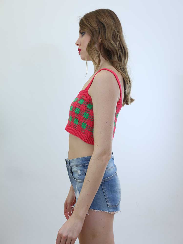 Tricot à Porter TOP CROPPED Italy